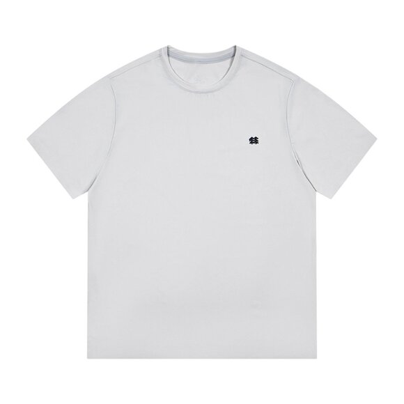 Simple Grey Quick-Drying Short-Sleeved T-Shirt Kolon Sport - Picture 1 of 5